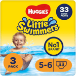 Huggies Little Swimmers, Swim Nappies, Size 5-6 - 33 Pants |NEXT DAY DELIVERY