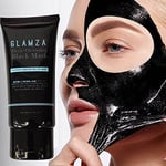 Glamza Black Mask Deep Cleansing Charcoal Peel Off Blackhead Facial Cleaning