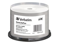 Verbatim DataLifePlus Professional - 50 x CD-R - 700 Mo 52x - surface imprimable thermique large - spindle