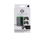 Floating Grip Xbox Series X bundle Deluxe Box väggfäste, svart