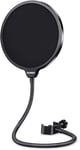 Professional Microphone Pop Filter Mask Shield For Blue Yeti Mic