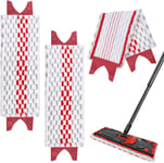 Kssvzz 3Pcs Microfiber Mop Pad Compatible with 1-2 Spray Mop, Cleaning Washable