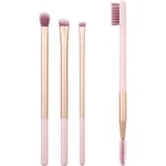 Real Techniques Makeup Brushes Eye Brushes Natural Beauty Tapered Shadow Brush 355 + Brow Highlighter Brush 354 + Flat Liner 326 + Brow Duo Brush RT 353 + Fine Point Tweezer 1 Stk. (219,00 kr / 1 st.)