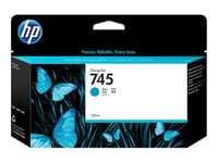 Hp Blæk Cyan No.745 130ml - Z2600/z5600