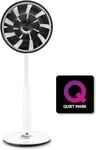 Duux DXCF03UK Whisper Standing Fan, Control via Remote Control, Height White