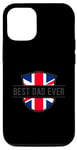 iPhone 14 Pro Best Dad Ever Daddy Fathers Day Patriotic Patriot UK Case
