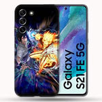 Coque pour Samsung Galaxy S21 FE / S21FE Manga Naruto VS