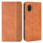 Samsung Galaxy Xcover 6 Pro 5G Wallet Feature Protective etui - Brun