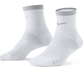 NIKE DA3588-100 Spark Lightweight Socks Unisex White/Reflect Silver 10-