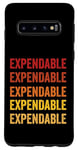 Coque pour Galaxy S10 Définition consommable, Expendable