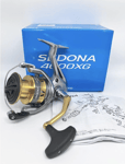 Shimano 17 Sedona 4000XG Spinning Reel in the Box