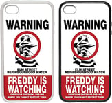 Toasted Merch Samsung A10 2019 A105 Elm Street Neighbourhood Watch | Clip on Phone Case Cover (White Plastic Sides)