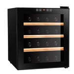 Multifunctional Wine Stand-Alone Wine Cellar Refrigerator, Constant Temperature Storage LED Lighting, Wine Cooler/Chiller | Countertop,Home/Bar