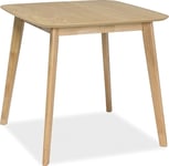 Skånska Möbelhuset Nordix fyrkantigt matbord i ek 80x80 cm