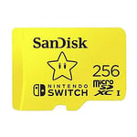 SanDisk Minnekort 256G Nintendo Switch (Mario -S)