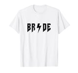 Bride Rock n Roll Bride To Be Bachelorette Party Matching T-Shirt