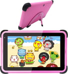 CWOWDEFU Kids Tablet 7 Inch Android Learning Tablets 32GB Children Pink 