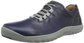 Ganter Barefoot Weite G, Chaussures de Ville à Lacets pour Homme - Bleu - Blau (Navy/Graphit 3163), 46 EU