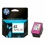 Genuine HP 62 Tri-colour Ink Cartridge C2P06A for Envy 5640 e-All-in-One printer