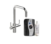 InSinkErator 45154-ISE+44983 3N1 U Shape Instant hot Water tap, Chrome
