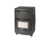 k2calore Niklas Turbo Gas Indoor Heater 4200 W, 42 x 38 x 73 cm, with Electric Fan Heater, 800/1600 W)