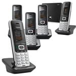 Gigaset Premium 100A VoIP Cordless Phone, Five Handset