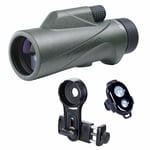 Vanguard VEO HD2 1042M 10x42 Monocular with Smartphone Digiscoping Adapter