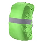 55-65L Waterproof Backpack Rain Cover with Reflective Strap L Lawn Green