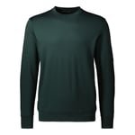 Formal friday ultrafine merino sweatshirt  - green  - M - Naturkompaniet