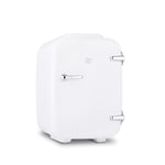 NK Mini réfrigérateur portable 4 litres, fonctionnement 12 V-220 V, fonction de refroidissement et de chauffage, pour cosmétiques et rafraîchissements