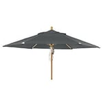Brafab Parma parasoll tyg grå Ø350 cm