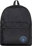 Manchester City FC Backpack Football Team Bag Black- Sport School Bag