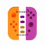 Néon orange violet - coque de remplacement pour manette Joy-Con Nintendo Switch, étui de protection pour cons