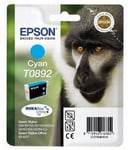 Epson T0892 C (C13T08924011), Cyan Bläckpatron, Original 4 ml