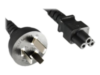 MicroConnect - Strömkabel - IEC 60320 C5 till ström (hona) - 1.8 m - svart - Kina