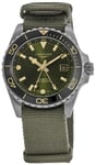 Longines L3.790.4.06.2 Hydroconquest Grøn/Tekstil Ø41 mm