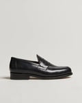 Sanders Aldwych Calf Penny Loafer Black