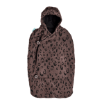 Najell Muslin Baby Overall Leopard Brown