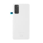 Back Cover with Camera Lens for Samsung Galaxy S20 FE Cloud White