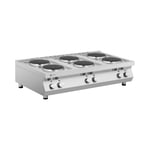 Royal Catering Elektrisk kokplatta - 15 600 W 6 plattor