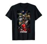 Marvel Spider-Man Villains In The Web Poster T-Shirt