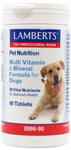 Lamberts Multi Vitamin and Mineral for Dogs 90 Tablets