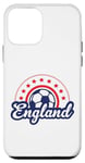 Coque pour iPhone 12 mini Ballon de football Euro Star Angleterre