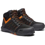 Timberland PRO Homme Radius Chaussures Fire and Safety Shoe, Noir et Orange, 40 EU