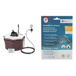 Biogents Piège à Moustiques avec BG-Sweetscent et Kit BG-Booster CO2 & Recharge 2 Mois |Attractif Piège Extérieur Anti-Moustiques & Moustiques Tigre