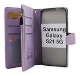 XL Standcase Lyxfodral Samsung Galaxy S21 5G (SM-G991B) (Lila)