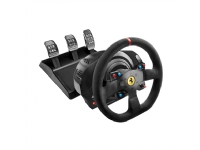 Thrustmaster T300 Ferrari Integral Racing Wheel Alcantara Edition, Ratt + Pedaler, PC, PlayStation 4, Playstation 3, D-pad, Analog / Digital, Svart, Alcantara