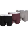 Calvin Klein Trunk 3-Pack M Bl, Twn Pt, Porpoise W/ White Wbs (Storlek M)