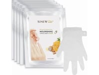 Sunewmed_Nourishing Hand Cream Mask Regenerating And Moisturizing Hand Mask In The Form Of Gloves Almond &Amp  Royal Jelly