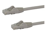 Startech.Com Cat6-Patchkabel Med Hakfria Rj45-Kontakter – 22,8 M, Grå - Patch-Kabel - Rj-45 (Hane) Till Rj-45 (Hane) - 22.9 M - Utp - Cat 6 - Hakfri - Grå